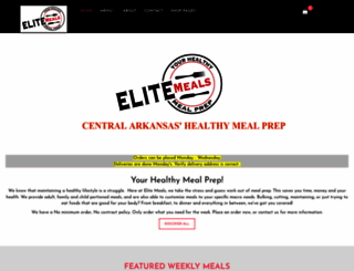 eliteperformancemeals.com screenshot