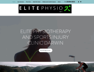 elitephysiotherapynt.com.au screenshot