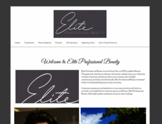 eliteprofessionalbeauty.com screenshot