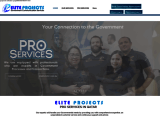eliteprojectsqatar.com screenshot