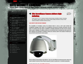 elitesecuritycameras.wordpress.com screenshot