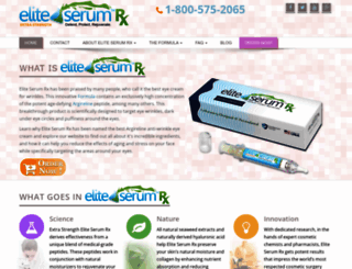 eliteserum.com screenshot