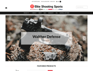 eliteshootingsport.com screenshot