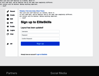 eliteskills.com screenshot