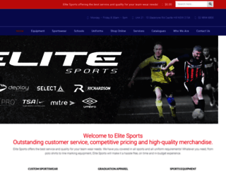 elitesportsonline.com.au screenshot