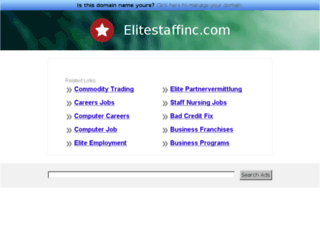 elitestaffinc.com screenshot