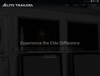 elitetrailers.com screenshot