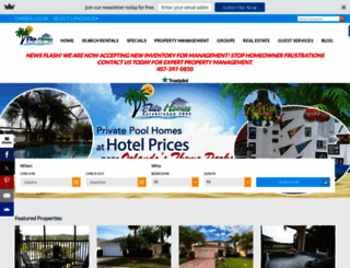 elitevacationhomes.com screenshot