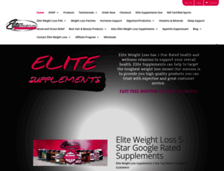 eliteweightloss.com screenshot