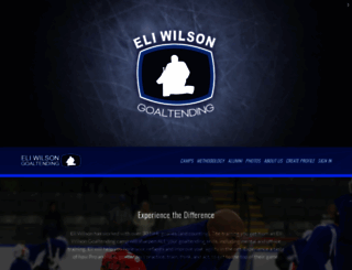 eliwilsongoaltending.com screenshot