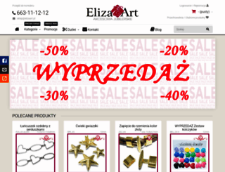 elizaart.pl screenshot
