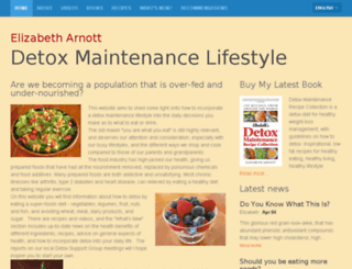 elizabeth-arnott.com screenshot