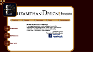 elizabethandesign.com screenshot
