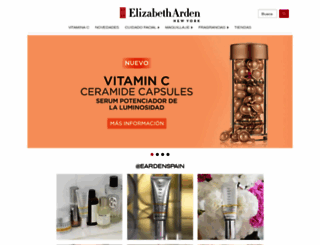 elizabetharden.com.es screenshot