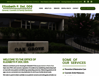 elizabethdoidds.com screenshot