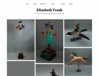 elizabethfrank.com screenshot