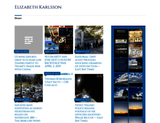 elizabethkarlsson.net screenshot