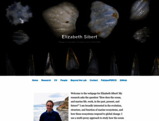 elizabethsibert.com screenshot