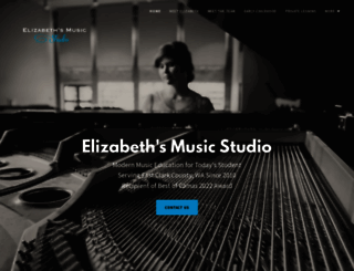 elizabethsmusicstudio.com screenshot