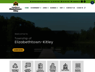 elizabethtown-kitley.on.ca screenshot
