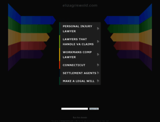 elizagriswold.com screenshot