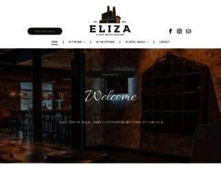 elizahotelindigo.com screenshot