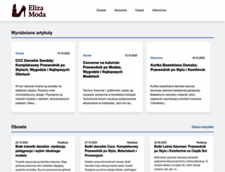 elizamoda.pl screenshot