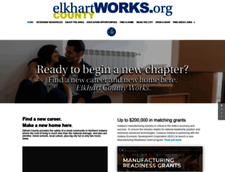 elkhartcountyworks.com screenshot