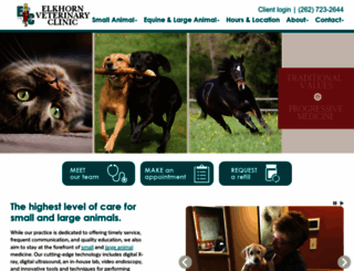 elkhornvet.com screenshot