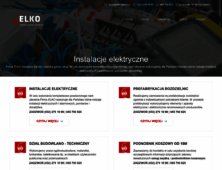 elko-gliwice.pl screenshot