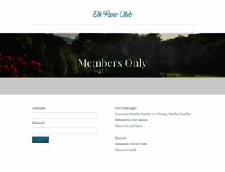 elkrivermembers.com screenshot