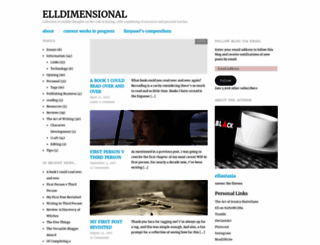 elldimensional.wordpress.com screenshot