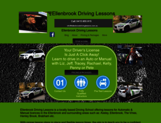 ellenbrookdrivinglessons.com.au screenshot