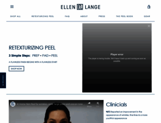 ellenlange.com screenshot
