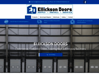 ellicksondoors.com screenshot