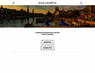 elliecachette.com screenshot