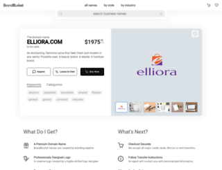 elliora.com screenshot