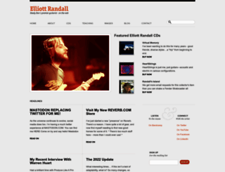 elliott-randall.com screenshot
