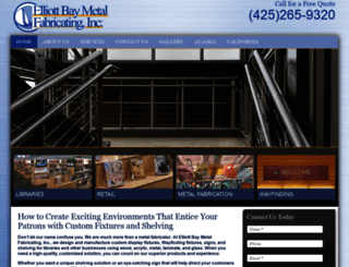 elliottbaymetal.com screenshot