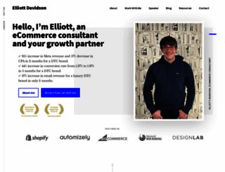 elliottdavidson.co.uk screenshot