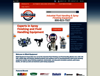 elliottequipment.com screenshot