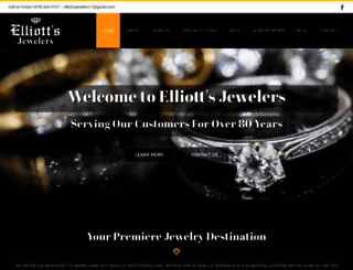 elliottsjewelers.net screenshot