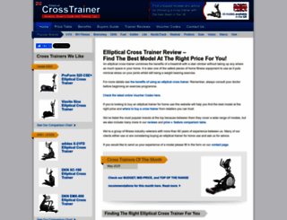 elliptical-cross-trainer-review.co.uk screenshot