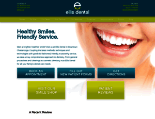 ellis-dental.com screenshot