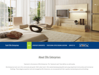 ellis-ent.com screenshot