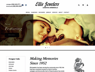 ellisjewelers.com screenshot
