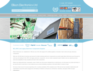 ellison-electronics.com screenshot