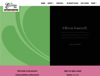 ellivenspa.com screenshot