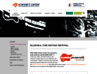 ellnoraguitarfestival.com screenshot
