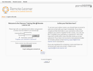 elluminate.remote-learner.net screenshot